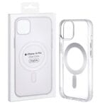 iPhone 13 Transparent silicon MagSafe Case — Crystal Clear Shockproof Protection with Magnetic Ring for Fast Wireless Charging 18858198 1200 1200