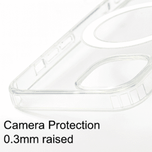 iPhone 15 Plus Transparent MagSafe Case auto draft