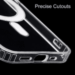 iPhone 15 Plus Transparent MagSafe Case auto draft