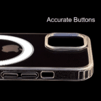 iPhone 15 Plus Transparent MagSafe Case auto draft