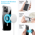 iPhone 13/14 Transparent MagSafe Case auto draft