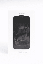 iPhone 16 Pro 28° Privacy Tempered Glass | Anti-Spy Screen Protector | 9H Edge-to-Edge Shield apple 20w usb c power adapter – original fast charger for iphone & ipad(white)