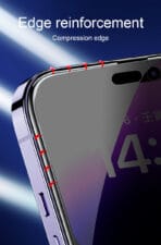 iPhone 16 Pro 28° Privacy Tempered Glass | Anti-Spy Screen Protector | 9H Edge-to-Edge Shield auto draft