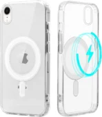 iPhone XR MagSafe Case | Magnetic Wireless Charging Compatible | Slim Protective Clear Case iphone xr transparent magsafe case